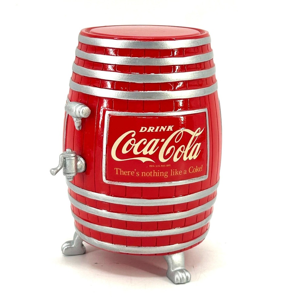 Coca-Cola 1950 Barrel Dispenser Soda Fountain Memories Collection Bradford Excha